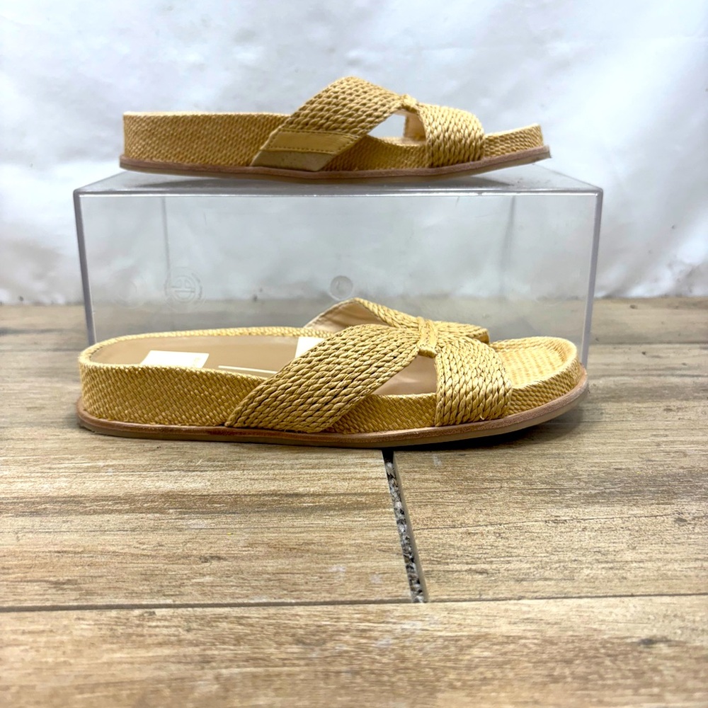 Dolce Vita Selda Natural Raffia Women’s Sandals US Size 6.5W
